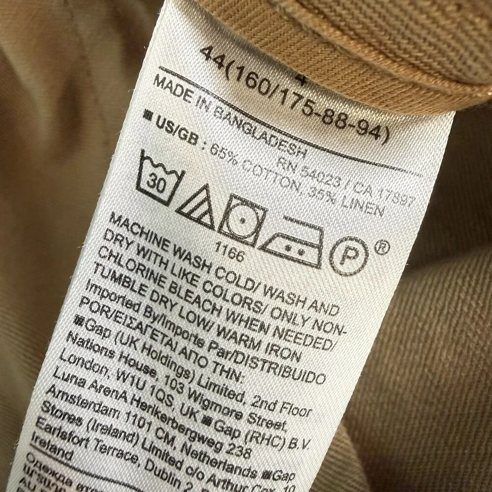Banana Republic Safari Camp Romper Tan Linen Cotton Belted Women 4 Granola Girl
